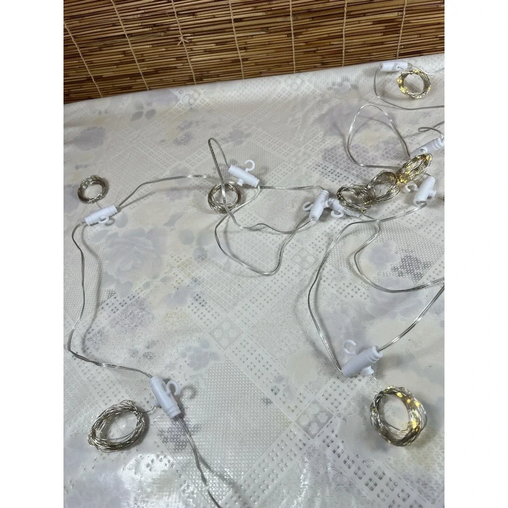 Curtain Lights 3 Ft Usb Powered Decorative String Lights For Bedroom Copper Wire